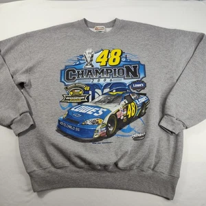 Felpa 48 Jimmie Johnson Chase uomo taglia XL 2006 Nextel Champion NASCAR - Foto 1 di 8