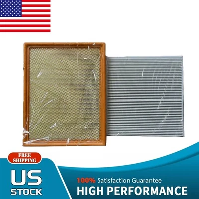 For Chevrolet Chevy Silverado 1500 2500 3500 Combo Set Engine+Cabin Air Filter - Image 1 of 2