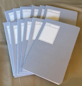 14 Pk Dotted Notebook Journal Dot Grid Paper Bound 8.5”x5.5” 40 Pg Lot NEW - Picture 1 of 7