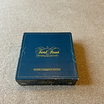 Trivial Pursuit Master Board Game Genus Edition Complete  - Image 1 of 4