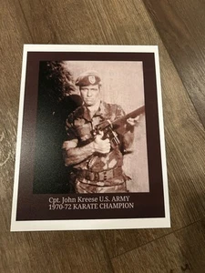 CAPTAIN JOHN KREESE Kunstdruck Fotoposter 11x14" Karate Kind COBRA KAI - Bild 1 von 2