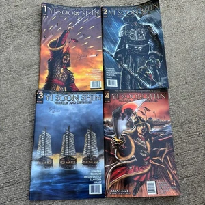 Yi Soon Shin Warrior And Defender 1-4 Set Signed By Onrie Kompan All 4 Books - Picture 1 of 10
