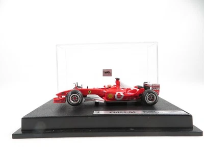 1:43 Hot Wheels Ferrari F2003-GA M. Schumacher F1 Rennwagen    - Bild 1 von 4