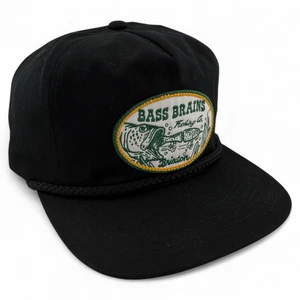 Cappello Berretto Brixton Company x Bass Brains Swim HP Corda A-Frame Snapback Regolabile - Foto 1 di 6