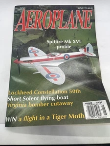 Aeroplane Monthly Magazine June 1993 Issue 242 Spitfire Mk XVI Profile - Picture 1 of 3