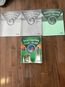 ❤️Abeka 4th Grade Science 5th Edition Teacher Key’s, Text, Quizzes And Test - Picture 1 of 1
