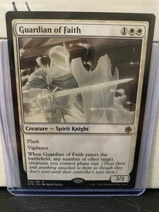 MTG Guardian of Faith - Adventures in the Forgotten Realms (AFR) NM - Picture 1 of 3