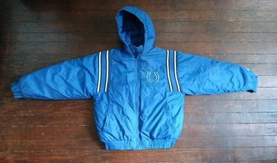 Винтажная куртка Genuine Stuff NFL Colts - детский размер большой 14-16 - Изображение 1 из 4