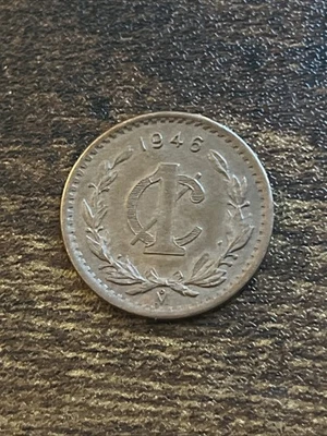 Moneda real de 1 centavo de México 1946 TB8324* Foto 1 de 2