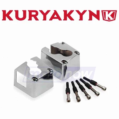 Kuryakyn Tappet Block Covers for 1984-1992 Harley Davidson FXRS Low Glide - iv — 第 1/4 张图片