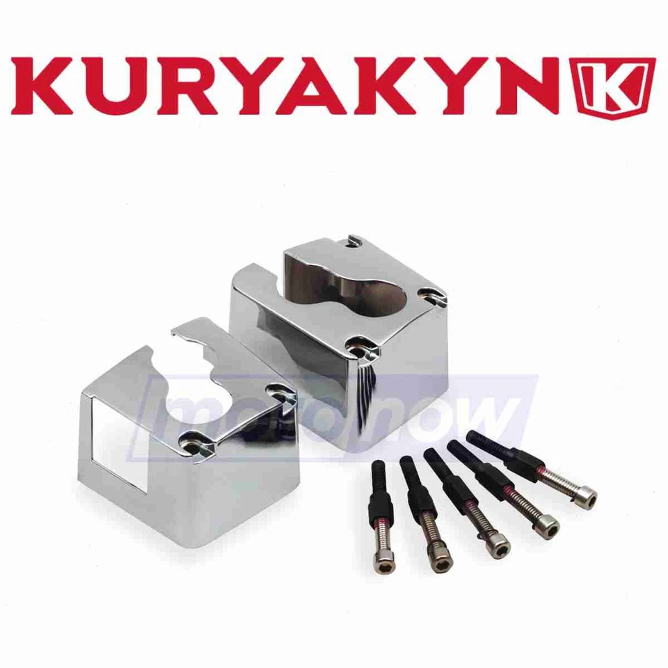 Kuryakyn Tappet Block Covers for 1984-1992 Harley Davidson FXRS Low Glide - iv - Imagem 1 de 4