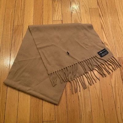 Bufanda de lana tostada Polo Ralph Lauren Foto 1 de 4