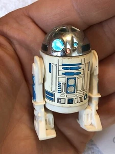 Figura de acción TAIWÁN 1977 de colección Star Wars R2-D2 cúpula sólida todo original - Imagen 1 de 8
