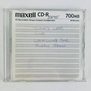 Westwood One Radio Show - Tommy Lee Interview CD-r ~RARE~ - Picture 1 of 3