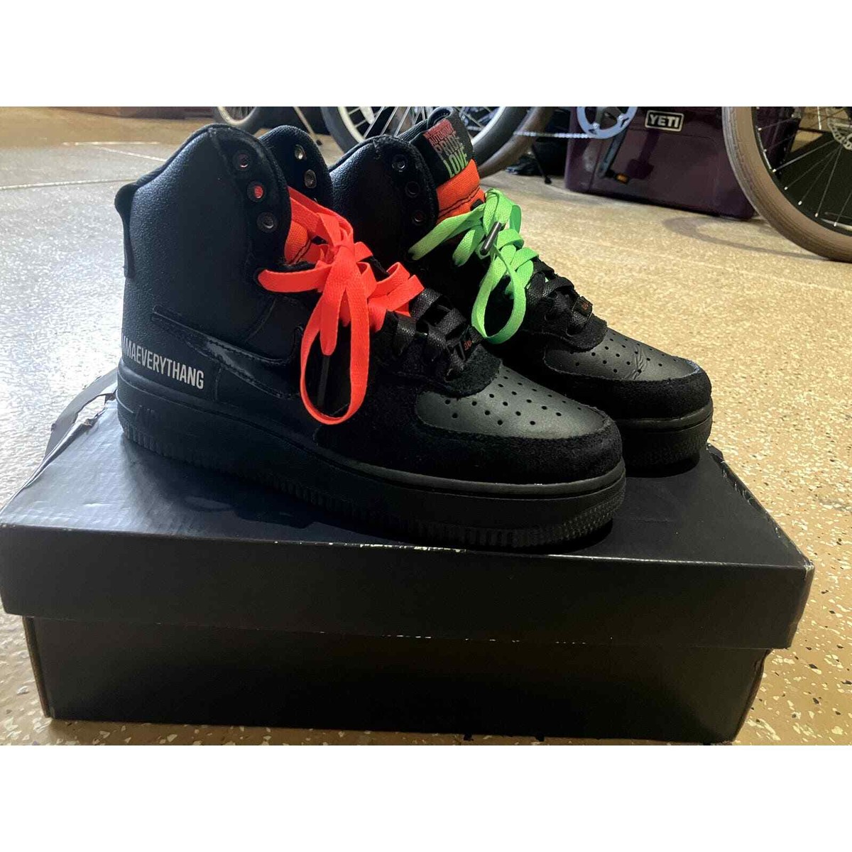 Nike Lauren Halsey x Air Force 1 LE High ALL FOR 1 - LA for Nike Lauren Halsey x Air Force 1 LE High ALL FOR 1 - LA for