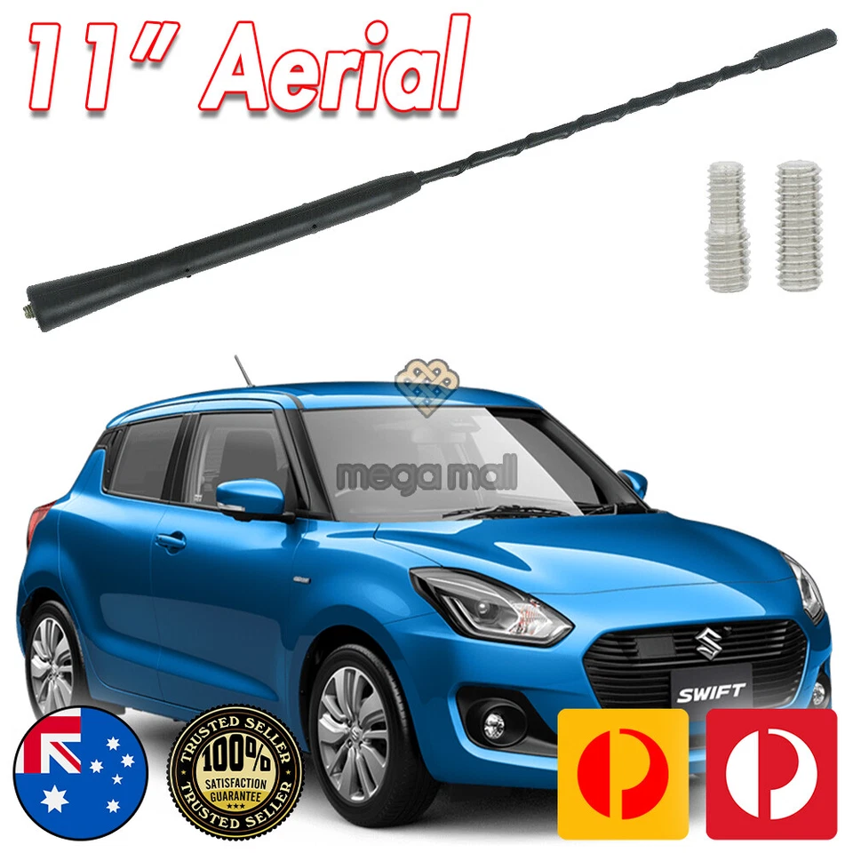 ANTENA/RECHONCHA AÉREA PARA SUZUKI SWIFT WHIP 11 PULGADAS Foto 1 de 4