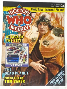 Doctor Who Weekly # 4 - November 7, 1979 (Marvel Comics) - Picture 1 of 3