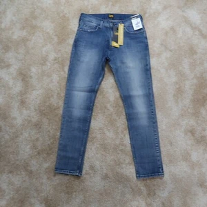 Lee Modern Series Skinny Jeans Men's 30x30 2003062 Anchor Blue New - Picture 1 of 8