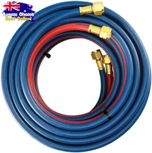 10m Twin Hose Assembly Oxygen & Acetylene Welding - Picture 1 of 12