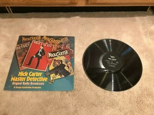 Nick Carter Master Detective Radio Broadcast Vintage Vinyl Record Coke 1972 WoW - Picture 1 of 2