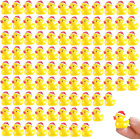 100Pcs Mini Resin Ducks, Tiny Christmas Ducks Miniature Duck Figures Ornament fo
