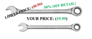 Craftsman Wrench Set 2PC – 17mm & 5/8" – NEW! Never Used! - Picture 1 of 2