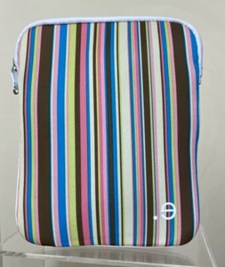 Be.ez iPad Compatible Striped Memory Foam Protective Case, 11" x 9" - Picture 1 of 5