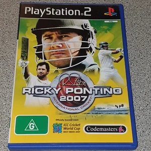 Ricky Ponting 2007 International Cricket (PlayStation 2 PS2) FAST FREE POST - Picture 1 of 4