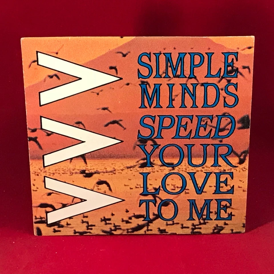 SIMPLE MINDS Speed Your Love to Me 1983 UK 7" Vinyl Single Bass Line  VS649. B - Image 1 of 1
