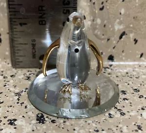 Glass Baron "Poppy Penguin" Figurine on Base 🐧 No Box 1.5" MINI - Picture 1 of 5