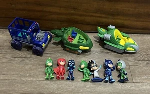PJ Mask Toys Actionfiguren und Fahrzeuge 10 Stück Konvolut - Bild 1 von 7