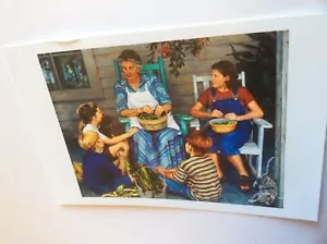 Tarjeta postal artística promocional Judith Ann Mehr abuela era narradora artista de Utah - Imagen 1 de 4