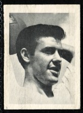 A&BC Gum, FOOTBALLERS, 1966, 1st Series, Malcolm Edwards, Barrow, #54