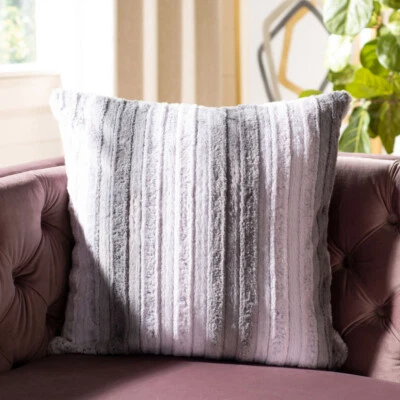 SAFAVIEH Elian Pillow | Grey / White | - Image 1 of 4