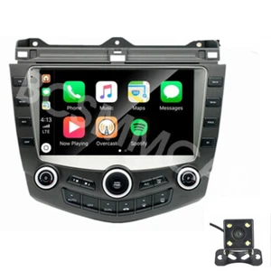 9in Car Radio W/Camera Fit For Honda Accord 2003-2007 Android GPS Player Stereo - Picture 1 of 13