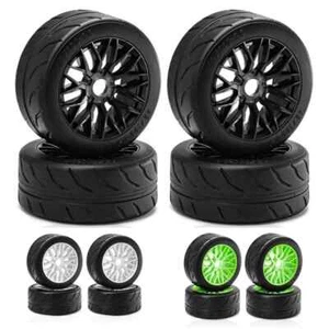 100x44mm Tire Tyre 17mm Wheel Hex for Arrma 1/7 Infraction Felony Limitless - Picture 1 of 15