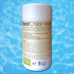 Pool Chlor-Tabletten Mini 1kg, Tablette á 20g schnell löslich Desinfektion Tabs - Bild 1 von 3