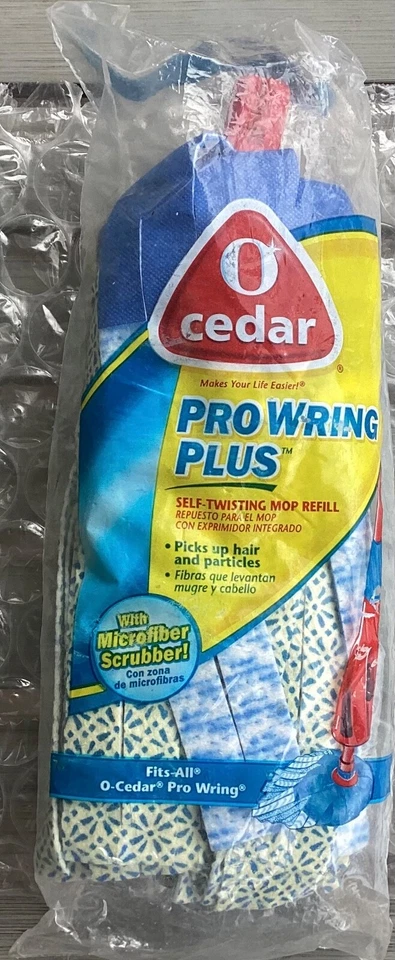 2 Vileda Pro Wring Plus Refill Recharge Replaceable MOP Head Microfiber Scrubber