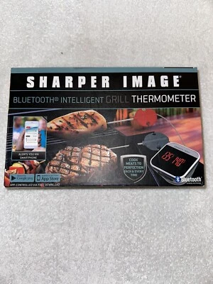 Sharper Image Bluetooth Intelligent Grill Thermometer, iOS / Android App Enabled - Image 1 of 3
