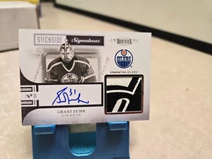 2010-11 Panini Dominion Grant Fuhr Stickside Signatures Auto /50 #20 - Picture 1 of 2