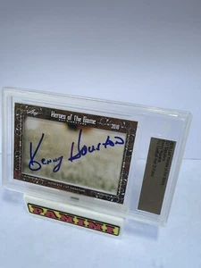 2018 leaf heroes of the game Kenny Houston Football HOF Cut Signature - Picture 1 of 2