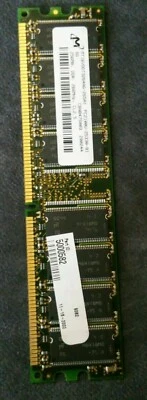 MT16VDDT3264AG-265A1 Micron 256MB DDR Non ECC PC-2100 266Mhz Memory - Image 1 of 3
