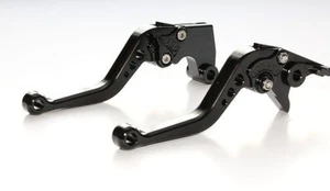 Honda CBR600 2011 -2013 ALL BLACK - Adjustable Levers Shorty - Picture 1 of 2