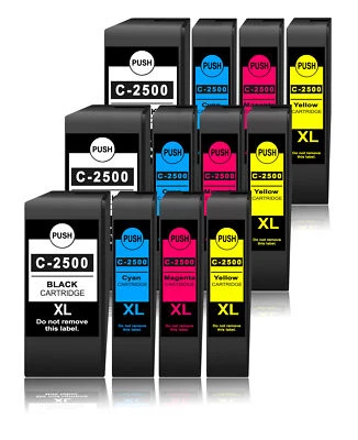 12 Druckerpatronen für Canon PGI-2500xl MAXIFY MB5050 MB5150 MB5155 - Bild 1 von 3