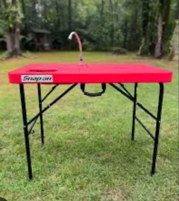 Mesa de preparación exterior portátil Snap On nueva en caja Foto 1 de 2