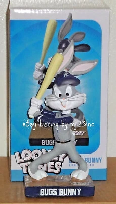 2022 LOONEY TUNES BUGS BUNNY BOBBLEHEAD NEW YORK METS MiLB BROOKLYN CYCLONES SGA - Image 1 of 2