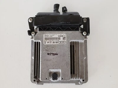 Audi A3 8P0 907 115 AH 2009 computadora cerebro motor control ECU ECM EBX módulo Foto 1 de 4