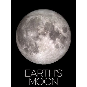 NASA Unser Sonnensystem Erde Mond Mond Umlaufbahn Bild Leinwand Poster Druck Kunst - Bild 1 von 6