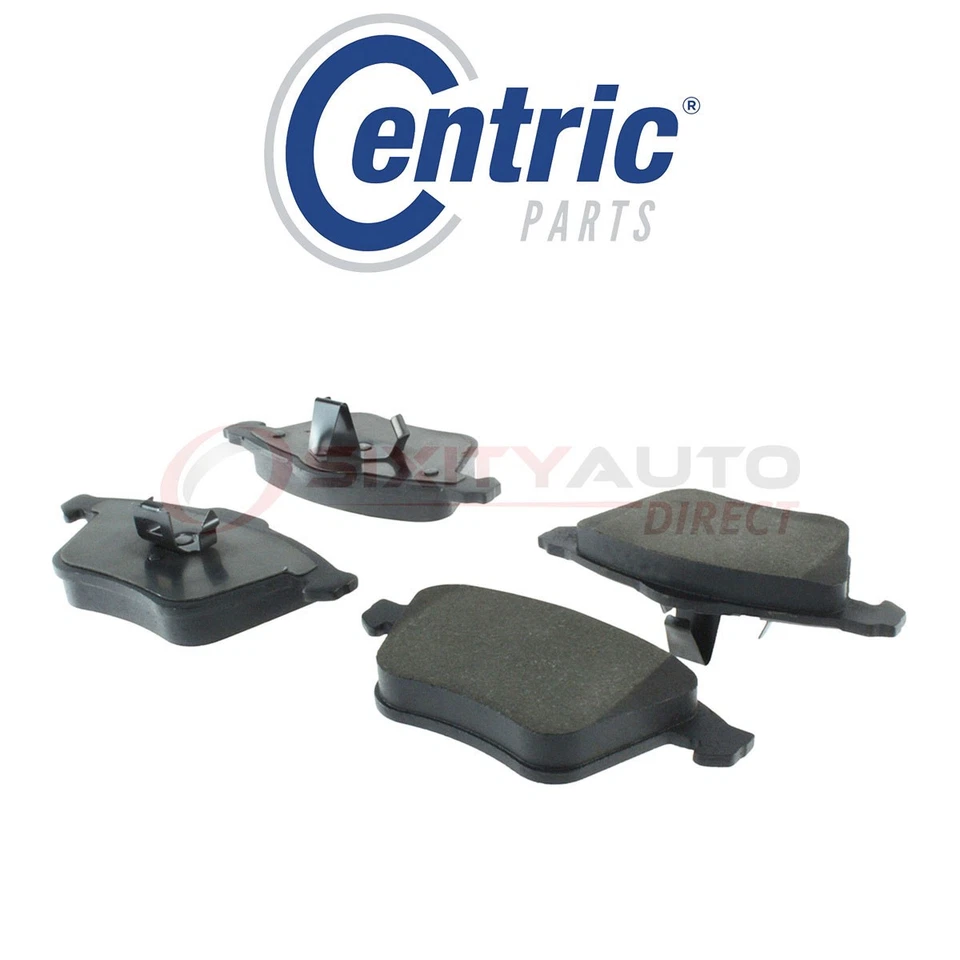 Centric Semi Metallic Brake Pads w Shim for 2009-2011 Saab 9-3 2.0L 2.8L L4 bd Foto 1 de 4