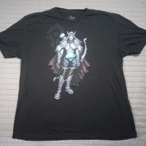 World of Warcraft Sylvanas Windrunner Shirt, Loot Crate Mens XL Black Used  - Picture 1 of 14